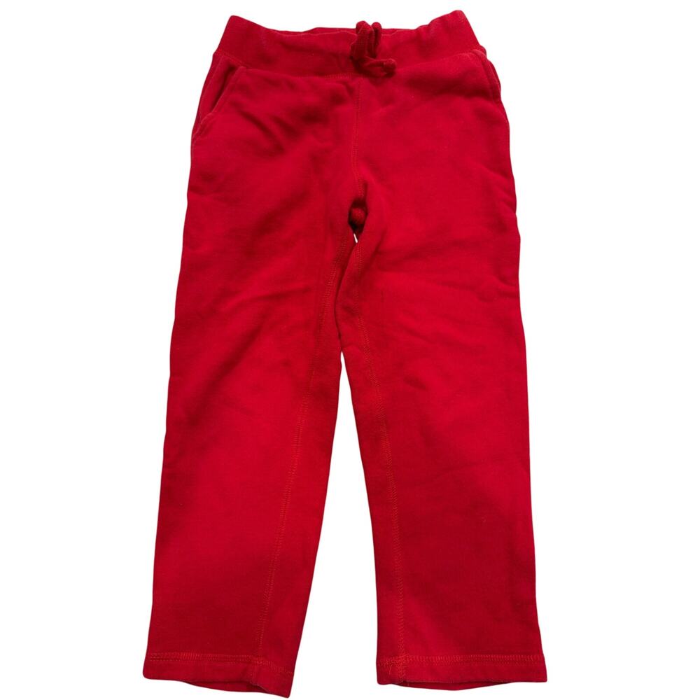 Primary red sweatpants size 6